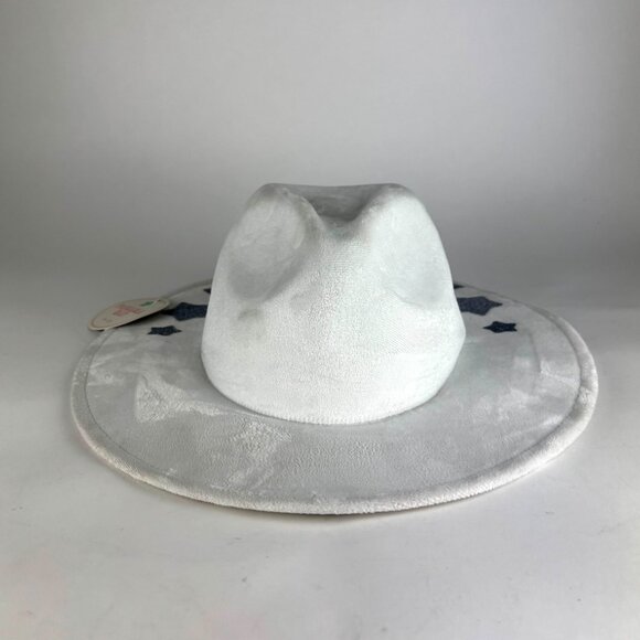 NWT Sparkly White "Bride" Cowboy Hat Perfect for Bachelorette Parties & Showers - Picture 6 of 8